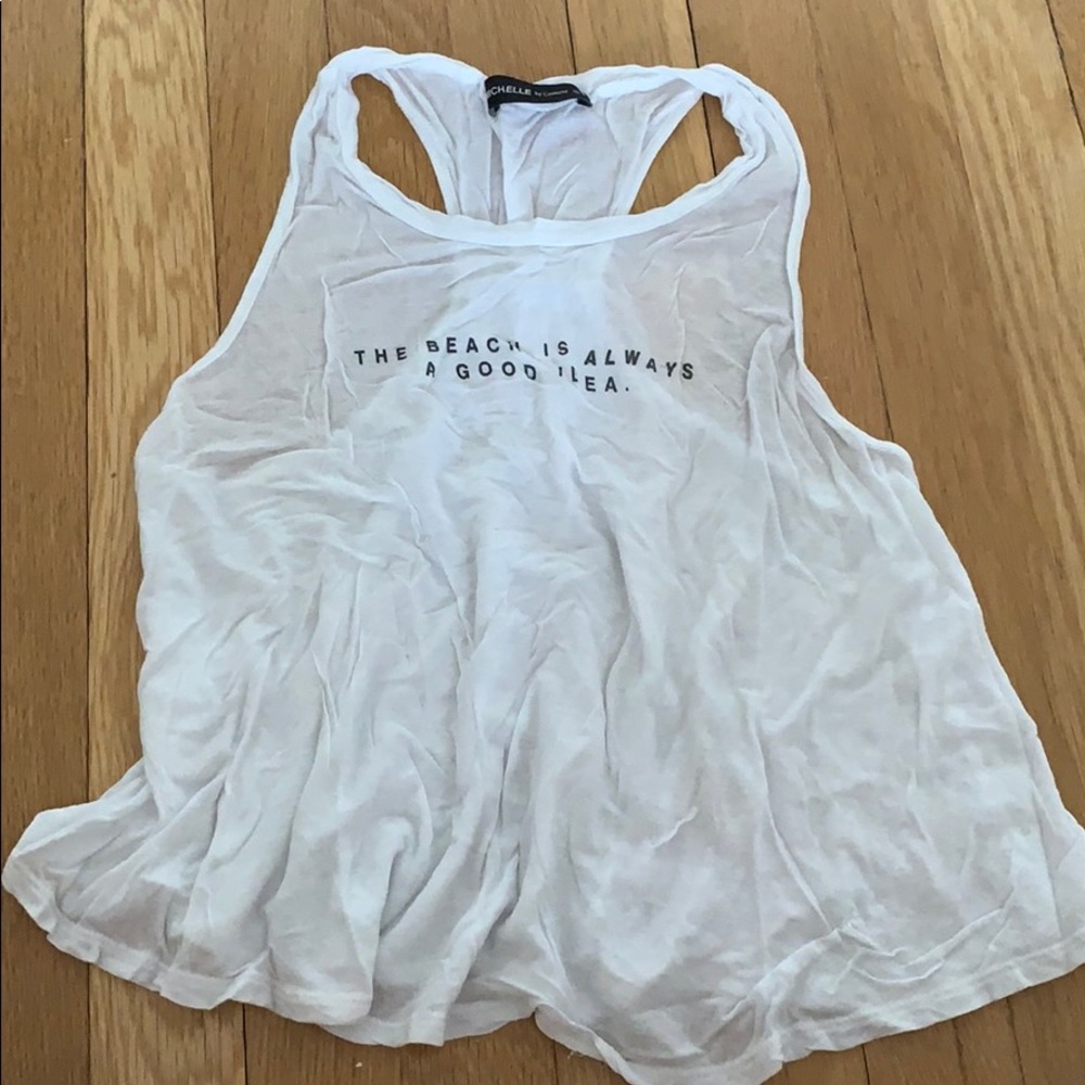 beach tank top